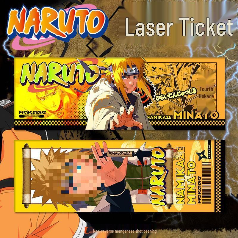 Naruto Double-Sided Bookmark: Minato, Gaara, Itachi, Sasuke, Madara, Obito