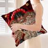 Anime Baki The Grappler Pillow Covers Cartoon Sofa Decorative Home Doublesided Printing Short Plush Cute Cushion Cover