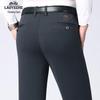 Calças Casuais Laoyech Masculinas Retas Elásticas Antirrugas