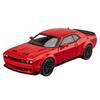 1/32 Dodge Challenger SRT Hellcat Model Hračky Kovový Odlévaný Miniatura 1:32 Zvuková a světelná kolekce vozidel Dárek pro kluky