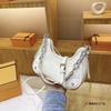 Underarm Bag Chain Fashion New Shoulder Premium Messenger Bag Black Silver Beige Temperament Mature