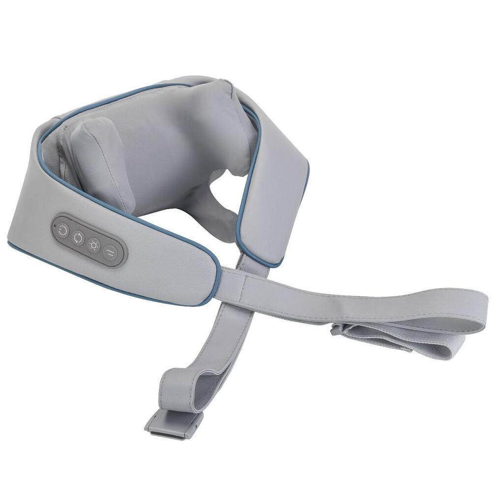 Kneading Massage Instrument Neck and Shoulder Massager Shiatsu Spine Muscle Relax Orthopedic Heating Cervical Shoulder Massager
