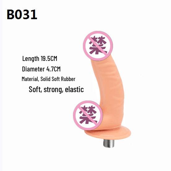 Automatic Three-Hole Adult Sex Toy with Female Simulation Attachment B01