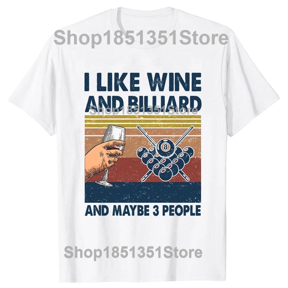Funny Pool Beer Thats Why Im Here Billiard Players Classic T Shirt Summer Graphic Cotton Streetwear Birthday Gifts Tshirt