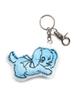 THREE TO EIGHTY POPPI KEYRING BLUE