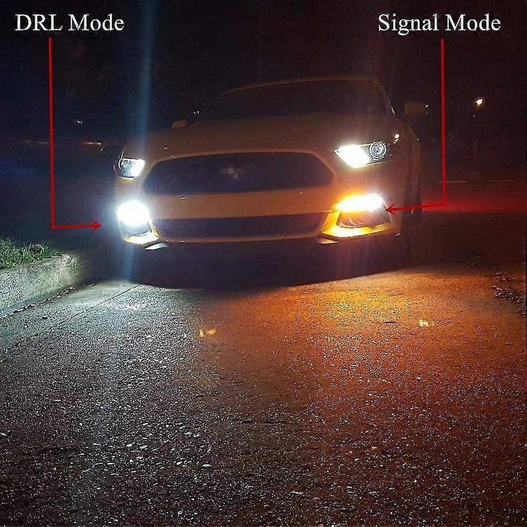 T25 3457 3157 Switchback Led Turn Signal Lights Dual Color 6000k White/amber Yellow 12v 4157nak 3457ak 4057 3057 3757ak 5702ak 4157ak Extremely Super