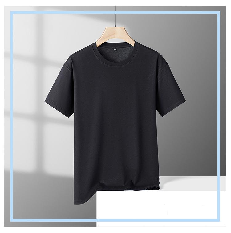 Romon Tencel Antibacterial Cool Short Sleeve T-shirt