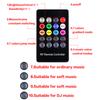 Motorcycle LED Atmosphere Light Neon Strip RGB Remote Voice Musical Control Glow Decorative Lamp Flexible Blinkers