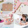 6 Sheets Colorful Stickers Pack Mini Star Heart Dots Self-adhesive Paper Marker Notes Decoration for Diary Album Reward