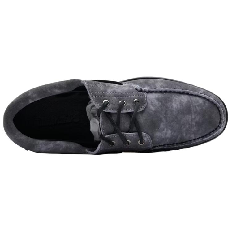 Timberland Authentics Series Comfortable Versatile Boat Shoes Men Shoes Dark-Gray A2PDQEWG
