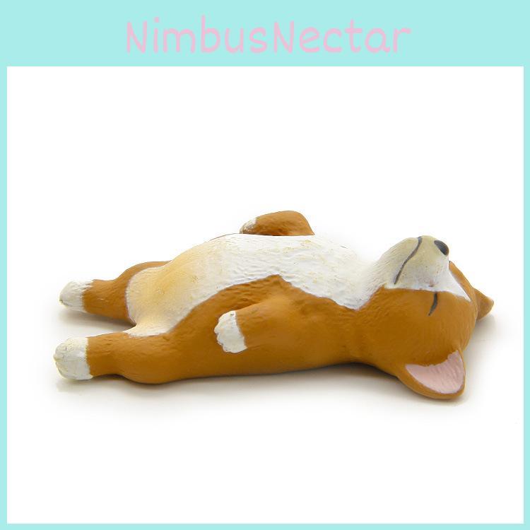Kitten Corgi Pvc Animal Figures With Garden Style Theme For Party And Event Decor