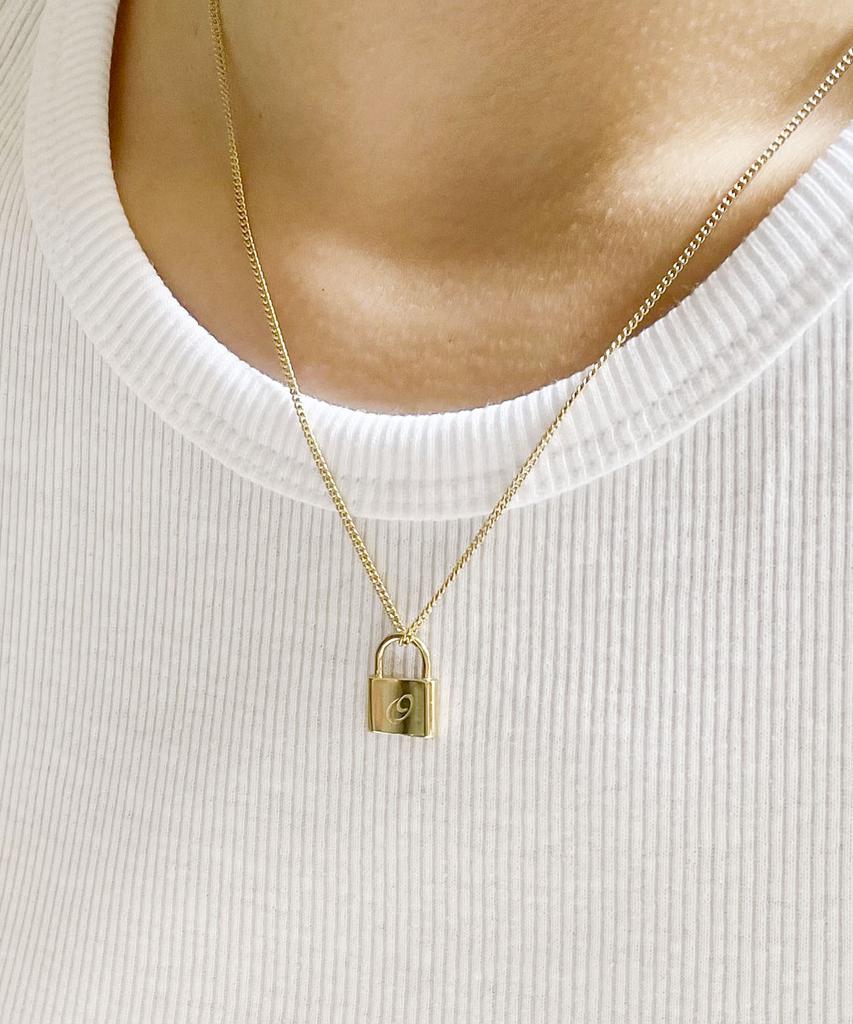Ound Lock Necklace