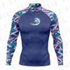 Mens Rash Guard Long Sleeve Quick Dry UV Protection Swim Shirt Surfing Snorkeling Water Sports