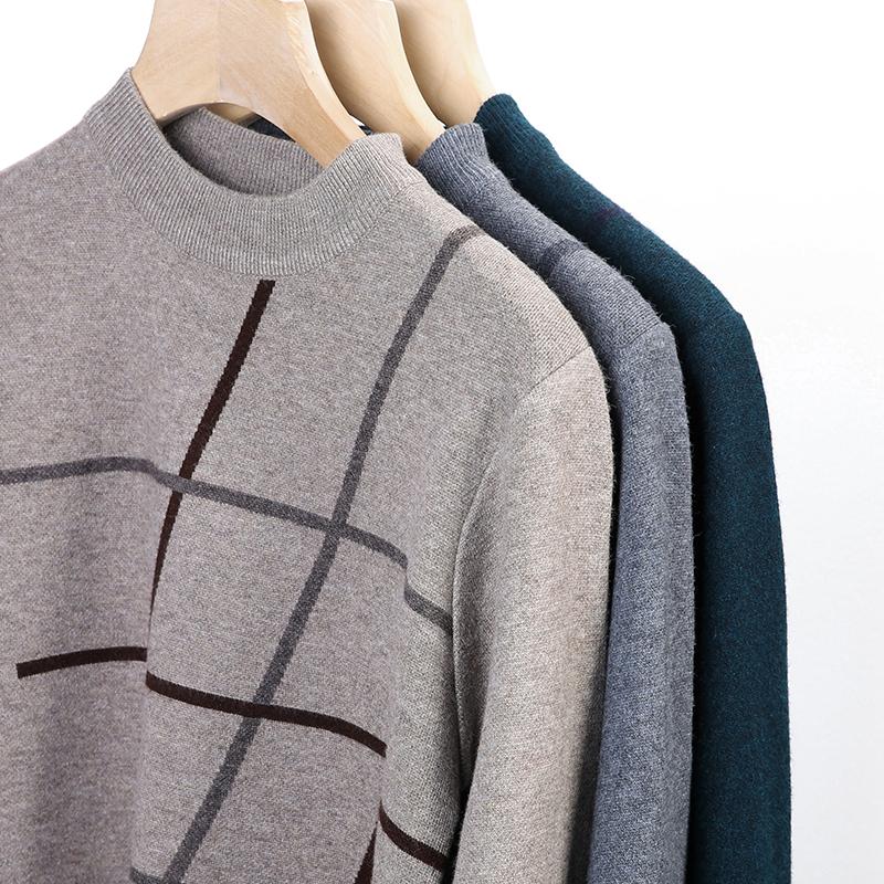 New Fashion O-Neck Knitted Loose Korean Sweaters Men's Clothing Autumn Winter Oversized Casual Pullovers Tops Sweater