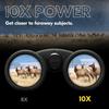 Nikon PROSTAFF P3 10x42 Binoculars | Waterproof, Fogproof, Rubber-Armored, Full-Frame Binoculars, Wide Field of View & Long Eye Relief | Official Niko