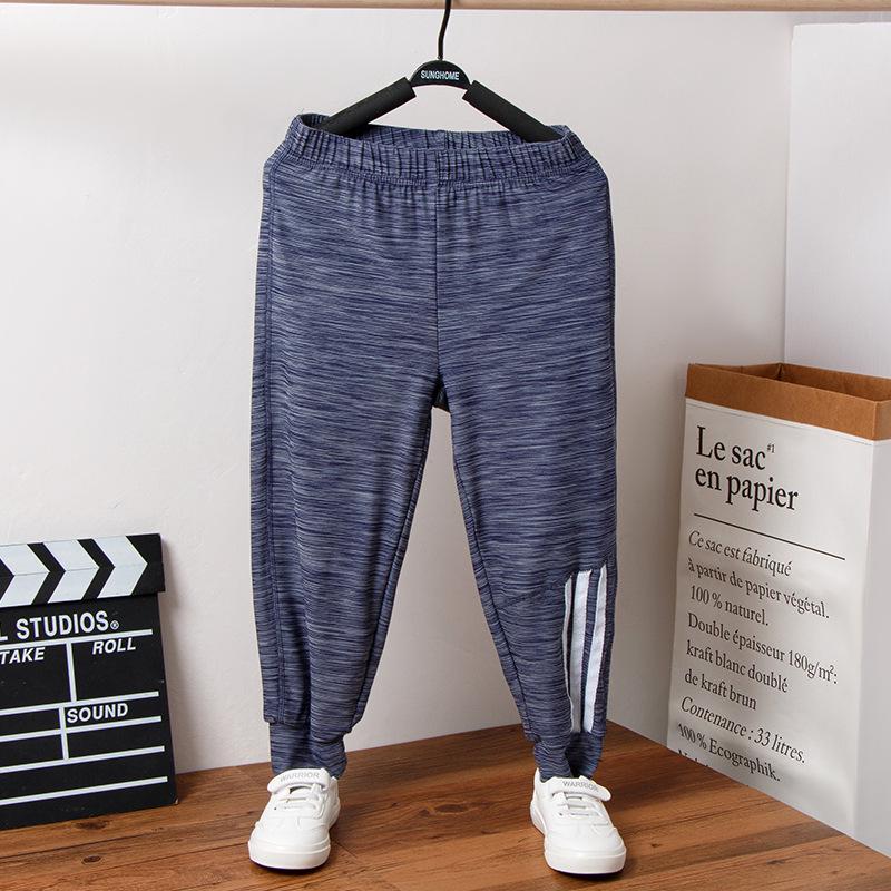 

Дитячі джогери JX на весну/осінь: Дитячі повсякденні літні спортивні штани для хлопчиків та дівчаток - Тонкі спортивні штани. 130cm