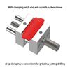 Flexibler Miniatur-Metallschraubstock Tragbares Design für Modellbau und DIY-Projekte mit einstellbarer Höhe und rutschfester Basis