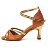 High Heels Latin Dance Shoes Women Girls Soft Soled Salsa Tango Ballroom Dancing Shoes Heeled 7CM Indoor