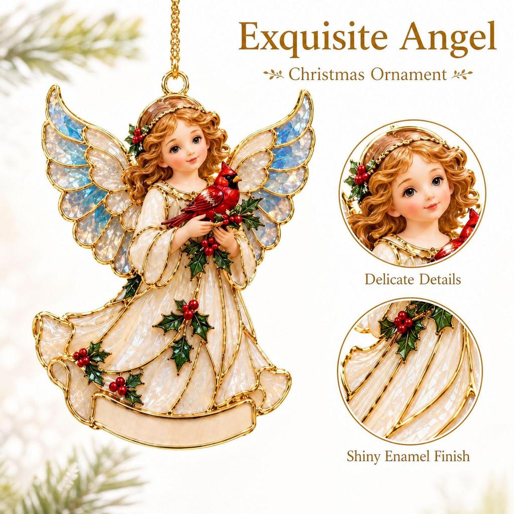 2D Christmas Hanging Ornament, Flat Pendant for Christmas Tree and Home Decor