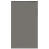Blackout Roller Blind Gray 135 x 230 cm Fabric Width 131.6 cm Polyester