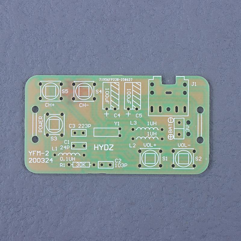 76-108Mhz Diy Fm Stereo Radio Kit Practice Soldering Learning Electronics Kit Radio Receiver Module Diy Electronics Set