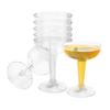 Disposable 130ml Square Plastic Pudding Cups For Dessert Shop Party Transparent Dessert Bowls For Ice Cream Jelly Mousse Cake Takeaway Containers