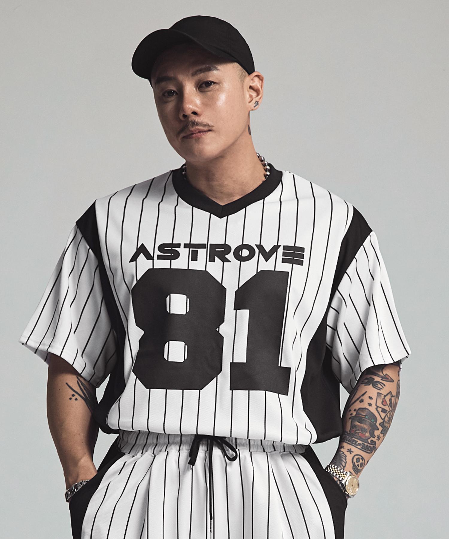 Astrov 81 Line Short Sleeve T-Shirt White L