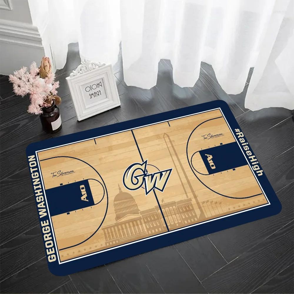  Disney B-Basketball Court Floor Mat Doormat Home Carpet Foot Mat Bathroom Absorbent Mats Mats Home Decor Supplies Carpets