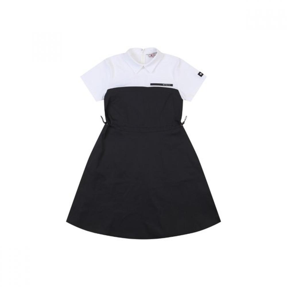 

Onoff Women S jerSey Mix Woven dreSS Of3013la Black 34