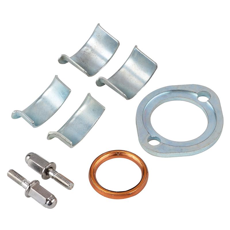 Exhaust Collets Collars Clamp Fastener Bolt Holder Kit For Honda CG125 CB XL XL185 125S