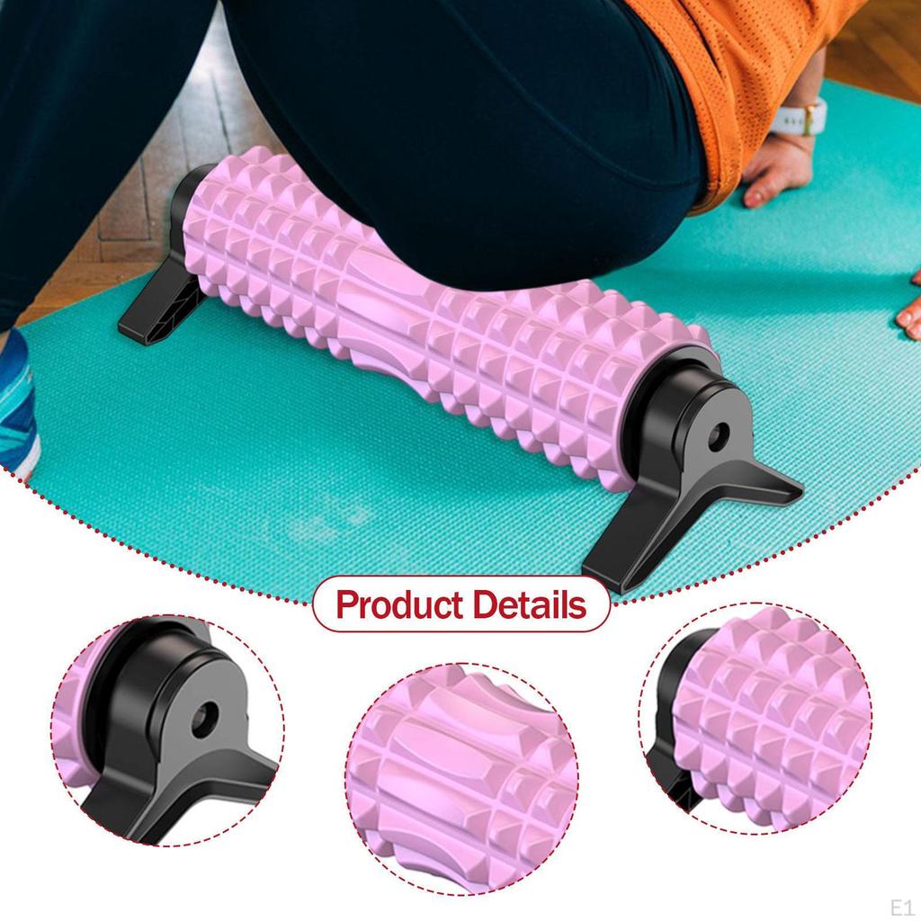 Faszienrolle mit Ständer Tiefengewebsmassage für Muskelmassage, Heim-Fitnessstudio