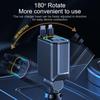 120W 4 In 1 Multi Functional Scalable Cable Car Charger Portable Car Fast Charging Mobile Phone Adapter