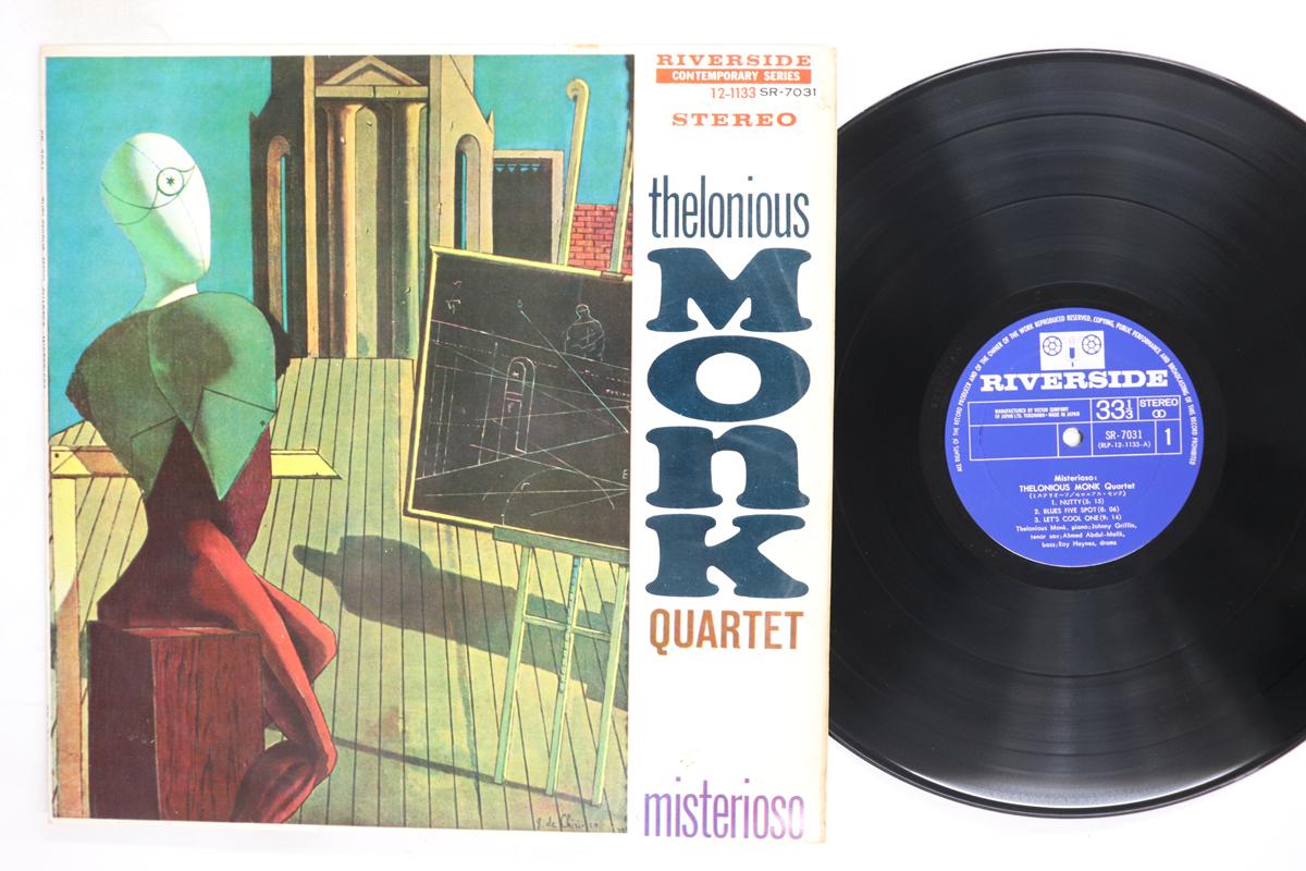 Виниловая пластинка THELONIOUS MONK  Misterioso SR7031 RIVERSIDE 1962 Япония Джаз Б/у
