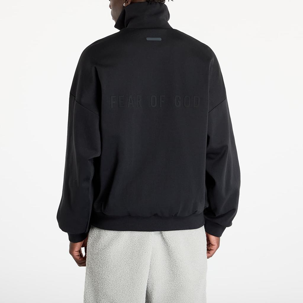 Felpa a mezza zip in tricot Fear of God Athletics Nera Uomo Streetwear IM5317