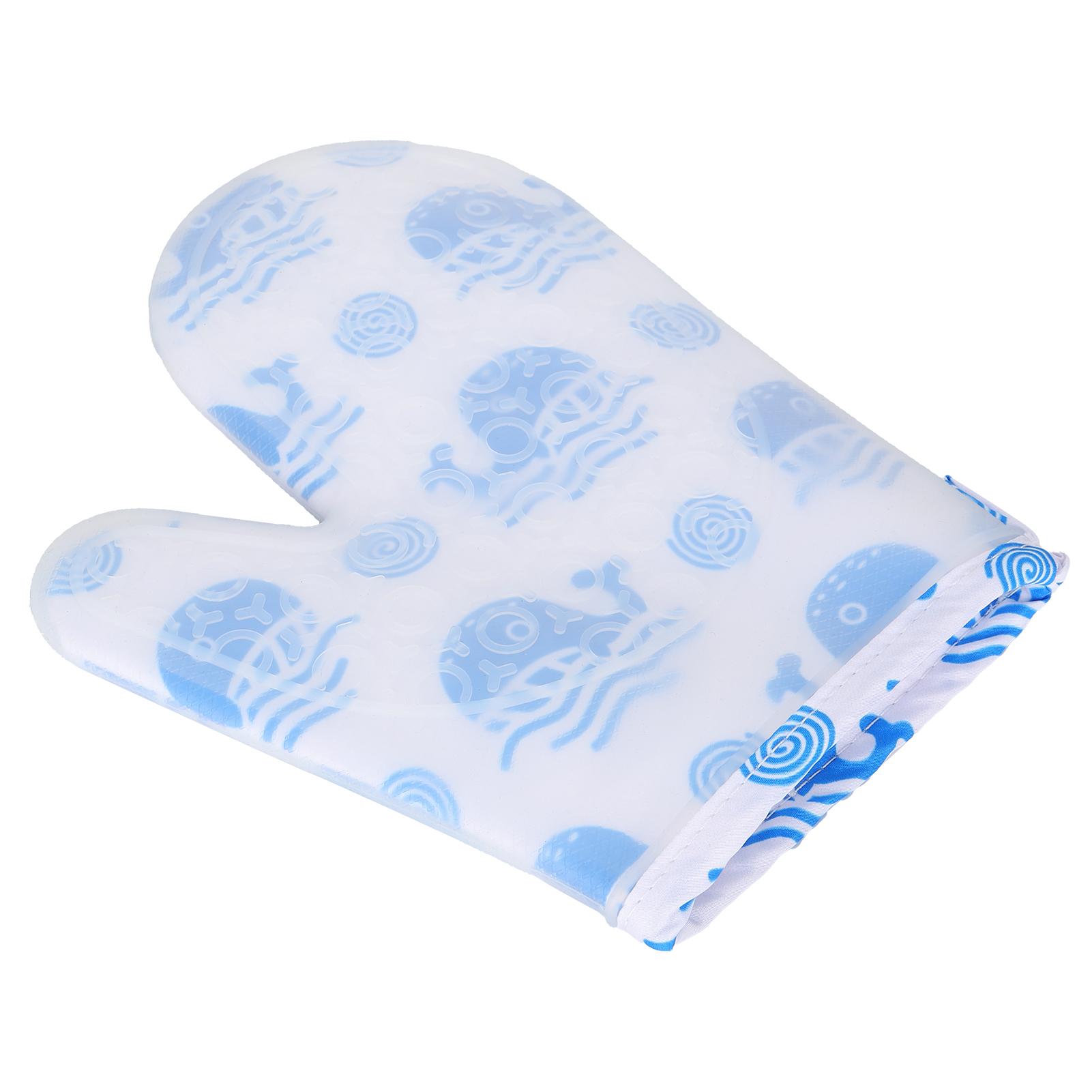 

Insulation Gloves Plus Cotton Nordic Thick Silicone Gloves Suitable for Microwave Oven Kitchen Type 1