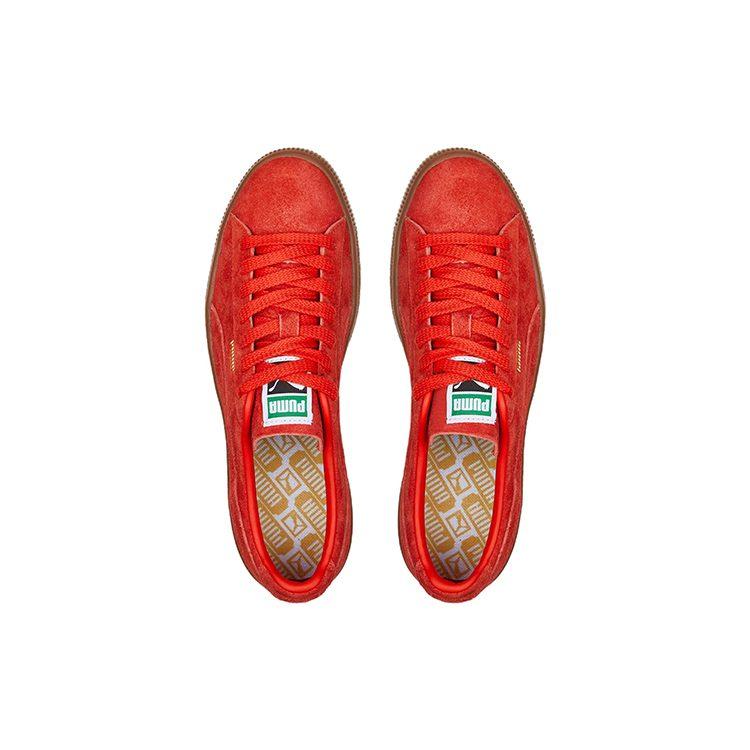 Puma Suede Vtg Hairy Suede Red Gum 385698-04