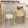 Coffee Paper Cup Organizer for Kitchen Disposable Cup Holder Practical Storage Rack for Home Desk Use