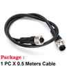 NMEA 2000 Cable Adapter Serial-Data Networking Marine Boat NMEA 2000 Starter Kit ABS T-type 5PIN Connector Adapter Cables 0.5-4M