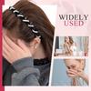 3PCS New Trendy Pearl Headbands Non-slip Wavy Head Hoop Combing Hairbands Headwear Hair Accessories Hair Accessories Gifts