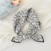 58 Cotton Linen Small Square Silk Scarf for Women - Spring/Autumn/Summer Korean Style Headband & Decorative Scarf
