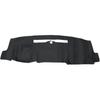 Leather Dashboard Cover for Chevy Silverado 2014-2018 Dashboard Mat Anti Slip Sun UV Heat Shield Protection Black