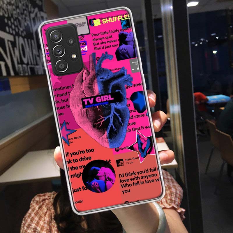 

TV Girl Album Phone Case for Samsung A54 A57 A37 A17 A14 A15 A12 A24 A34 A55 A35 A25 A52S A07 A05S A04S A22 A32 A72 Galaxy Note Samsung A02S