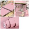 Matte Color Solid Design Dormitory Desktop Decoration Self Adhesive Wallpaper