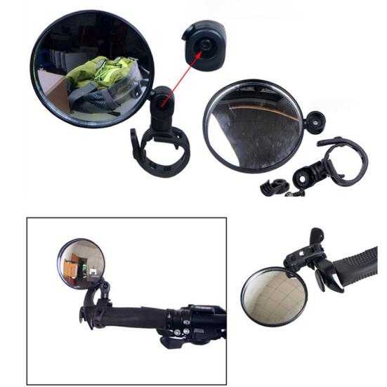 Fahrrad Fahrrad Universal Lenker 360 Grad Drehbar Weitwinkel Rückspiegel