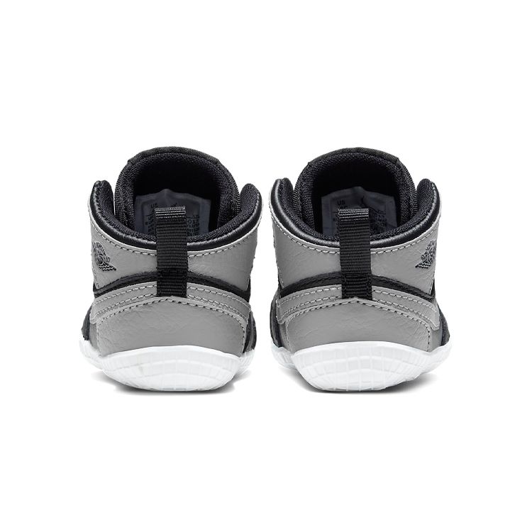 Air Jordan 1 Crib Bootie Shadow 2018 Baby Sneakers Black Medium-Grey White AT3745-013