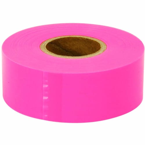KENOH Marking Tape, 30mm Wide x 50m Long, Pink, Dimensions: 3cm Deep x 8cm High x 8cm Wide