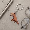 Keychain Pendant Dinosaur Shape Lightweight Durable Keychain Portable Creative Fun Keychain for Bags Car Keys