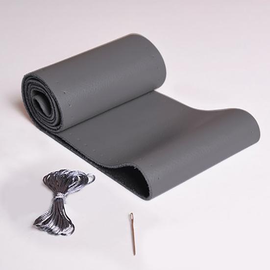 Leather Auto Steering Wheel Cover Soft Anti-slip Car Protect Sleeve