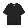 Li-Ning Versatile Loose Fit Cotton Comfortable Short Sleeve T-Shirt Men Tops Black AHSWB15-1