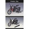 WELLY 1/12 2021 Triumph Trident 660 Alloy Racing Motorcycle Model Diecast Metal Street Motorcycle Model Simulation Kids Toy Gift
